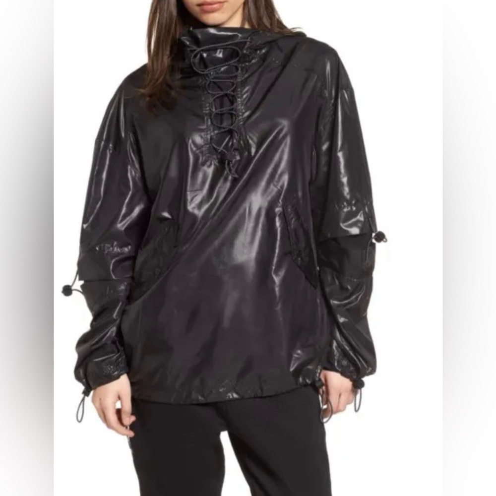 NWOT IVY PARK black womens jacket size XS